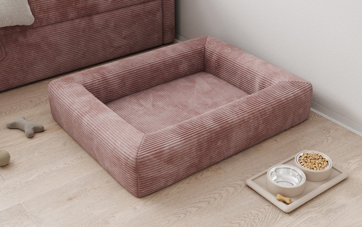 Dog bed Cordino 80 × 100 cm in Corduroy