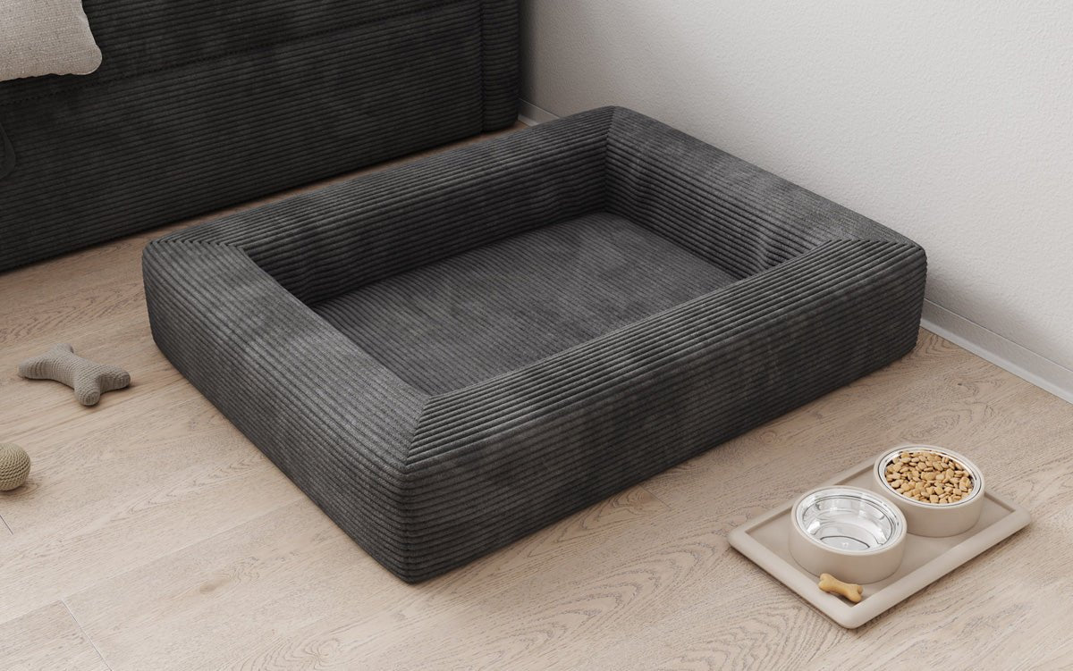 Dog bed Cordino 80 × 100 cm in Corduroy