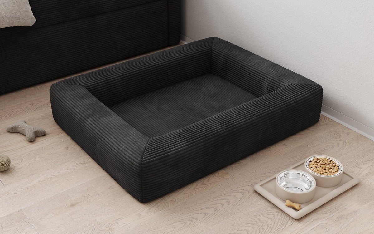Dog bed Cordino 80 × 100 cm in Corduroy