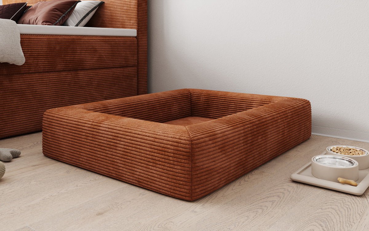 Dog bed Cordino 80 × 100 cm in Corduroy