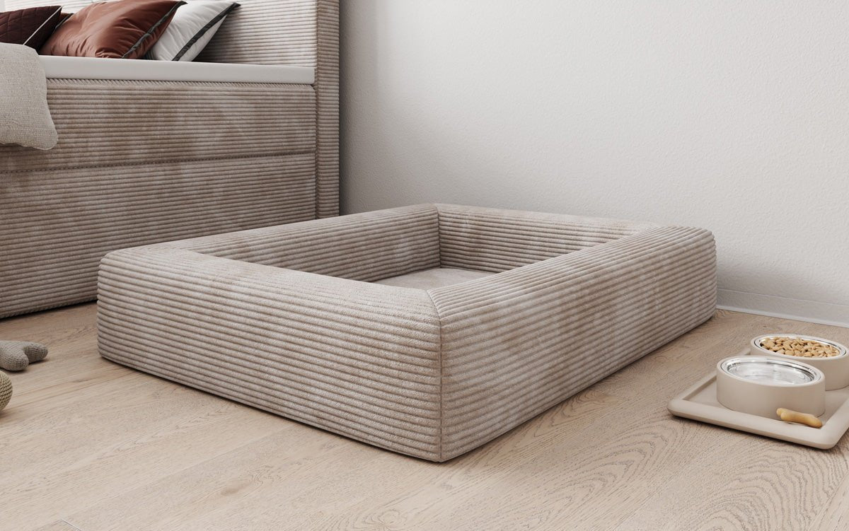 Dog bed Cordino 80 × 100 cm in Corduroy
