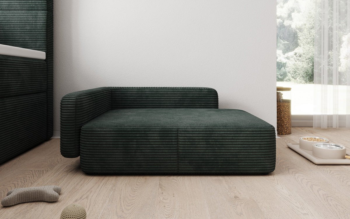 Dog bed BelloCouch 80 × 60 cm in Corduroy