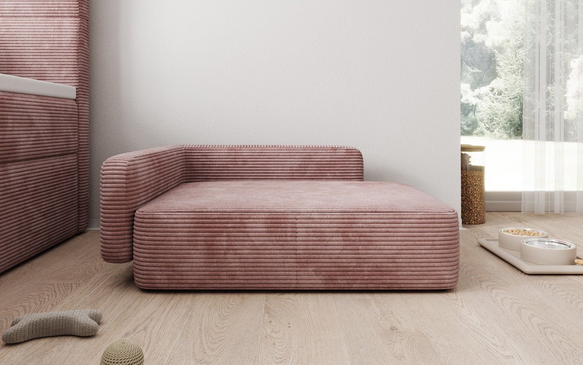 Dog bed BelloCouch 80 × 60 cm in Corduroy