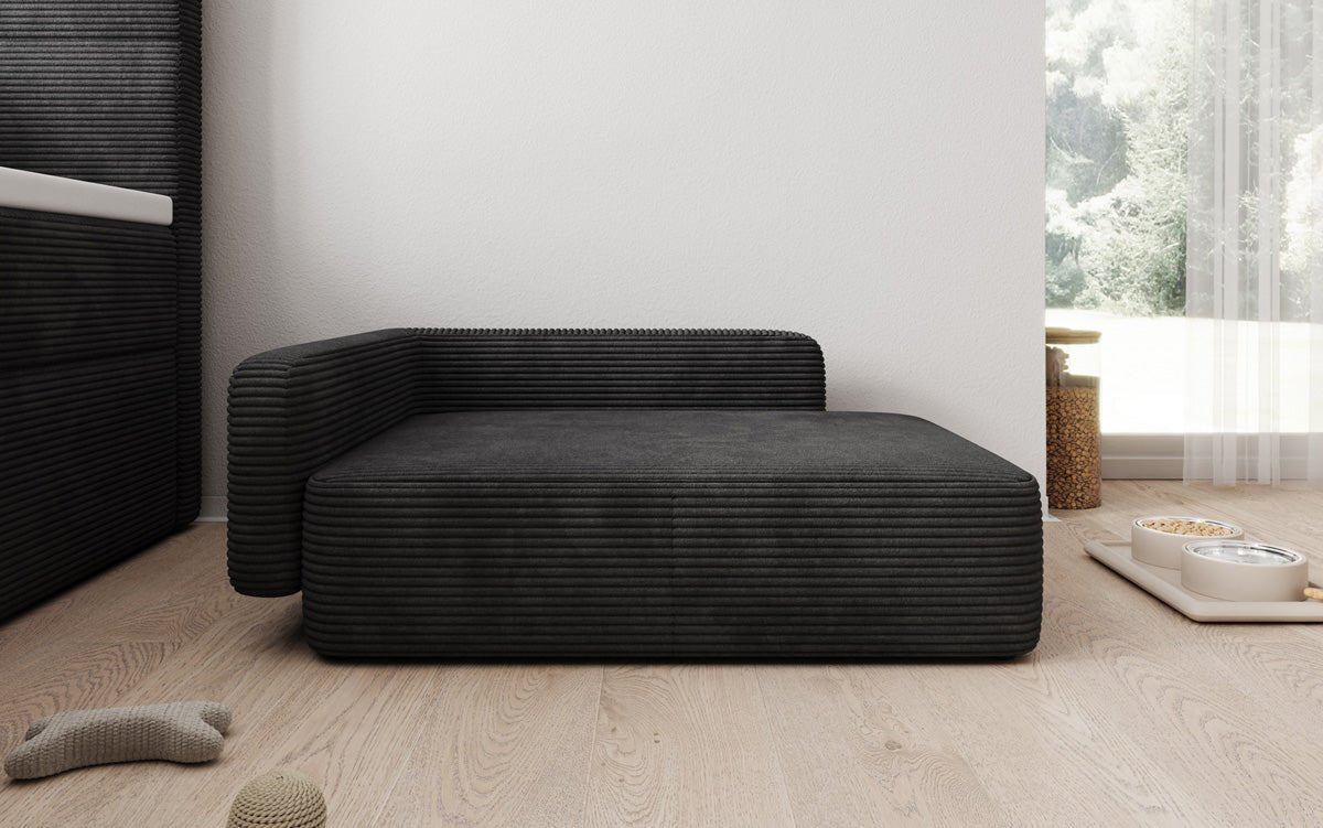 Dog bed BelloCouch 80 × 60 cm in Corduroy
