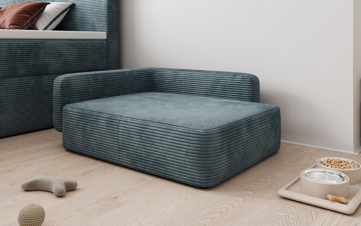 Dog bed BelloCouch 80 × 60 cm in Corduroy