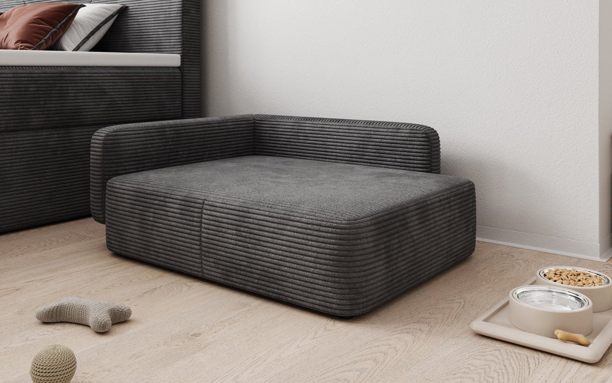 Dog bed BelloCouch 80 × 60 cm in Corduroy