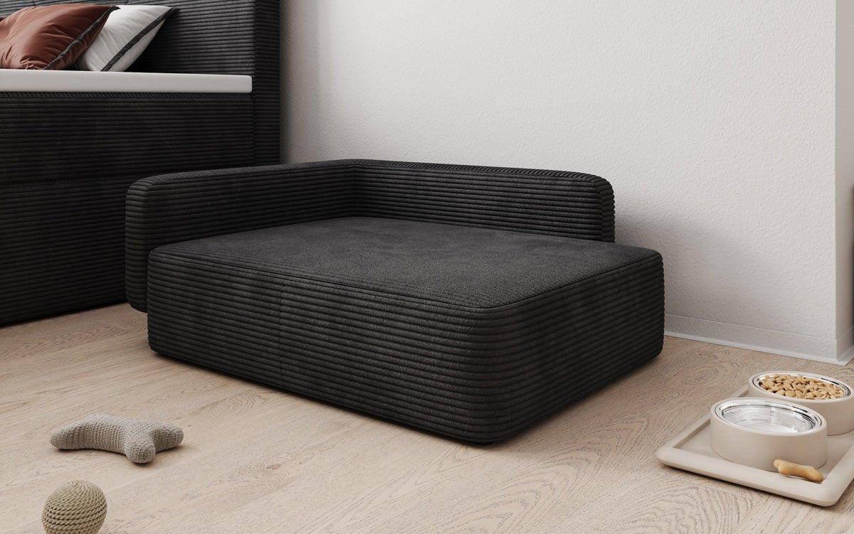 Dog bed BelloCouch 80 × 60 cm in Corduroy