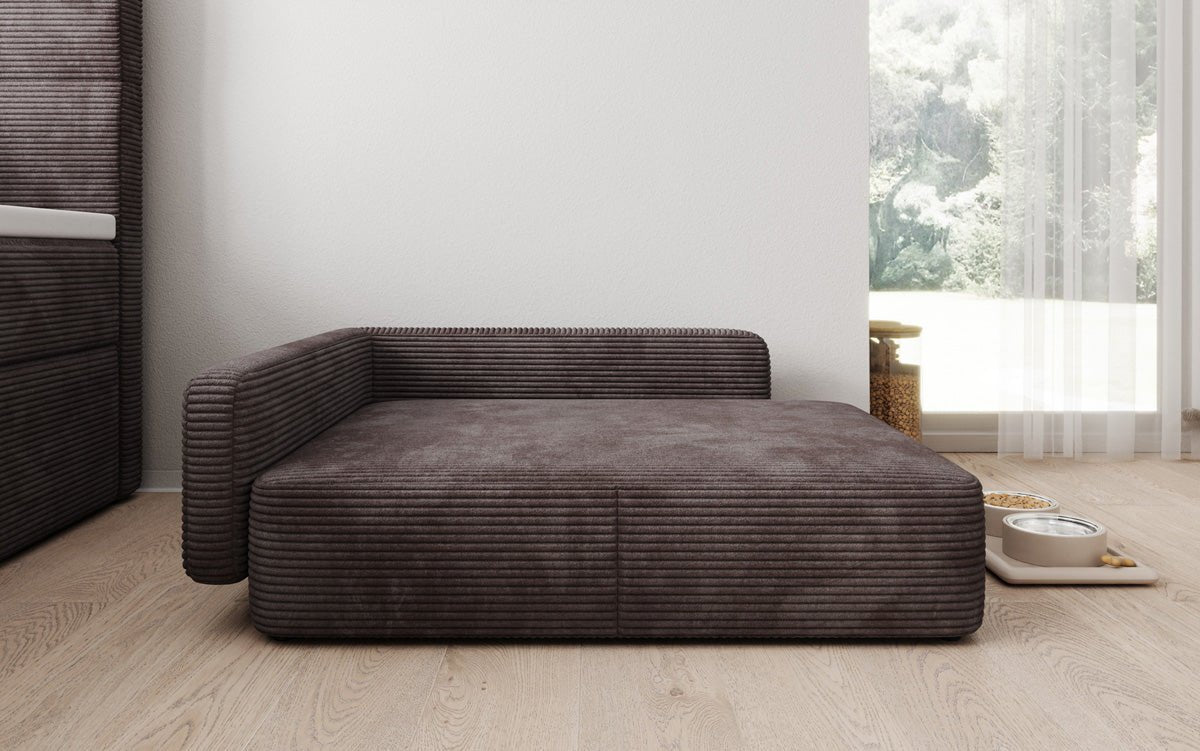 Lit pour chien BelloCouch 80 × 100 cm en Côtelé