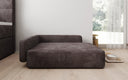 Hondebett BelloCouch 80 × 100 cm an Cord
