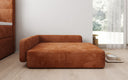 Hondebett BelloCouch 80 × 100 cm an Cord