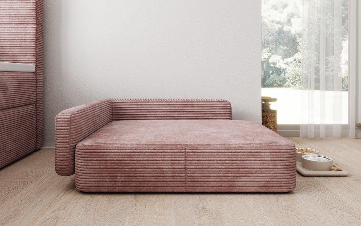 Lit pour chien BelloCouch 80 × 100 cm en Côtelé