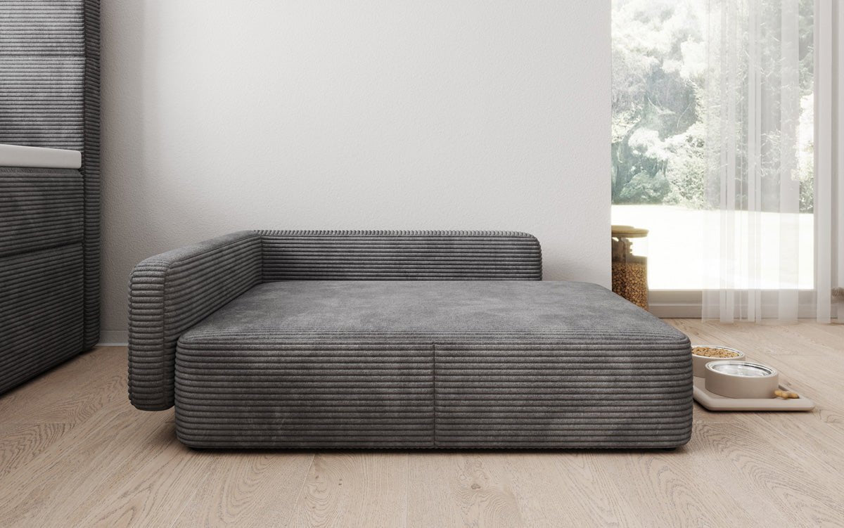 Lit pour chien BelloCouch 80 × 100 cm en Côtelé