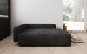 Hondebett BelloCouch 80 × 100 cm an Cord