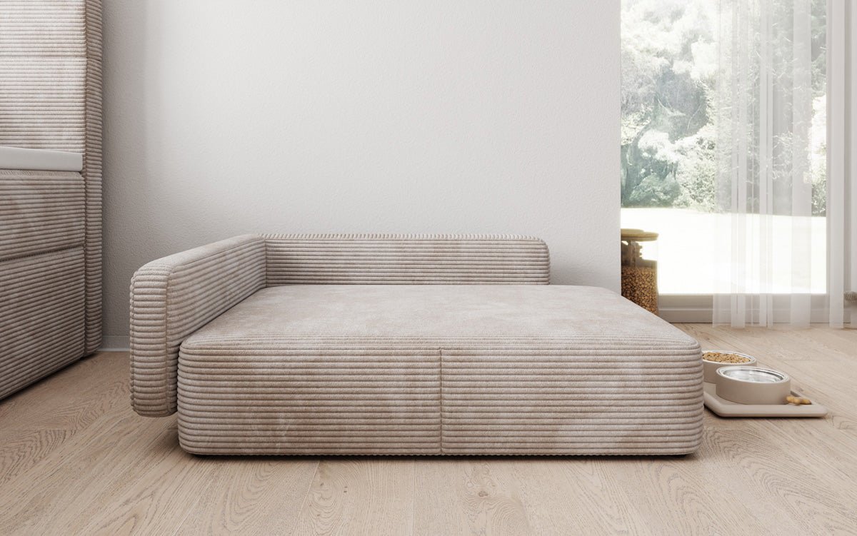 Lit pour chien BelloCouch 80 × 100 cm en Côtelé