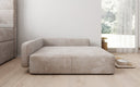Hondebett BelloCouch 80 × 100 cm an Cord