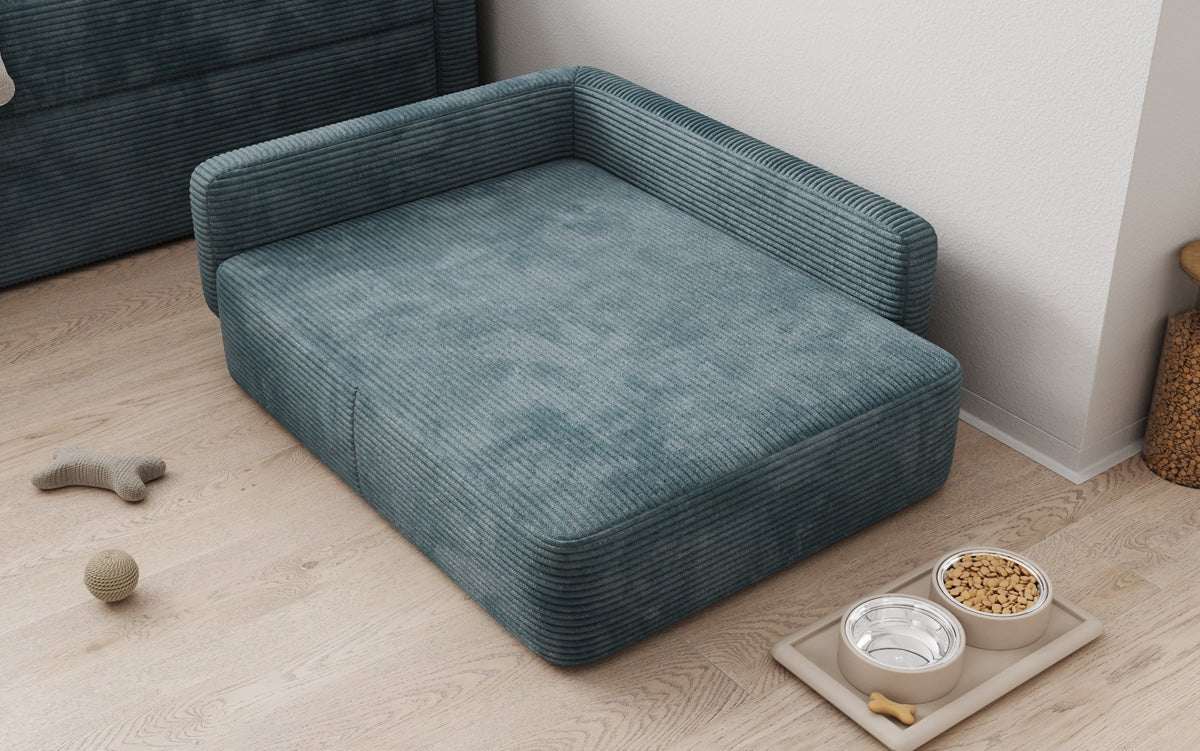 Lit pour chien BelloCouch 80 × 100 cm en Côtelé