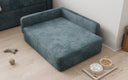 Hondebett BelloCouch 80 × 100 cm an Cord