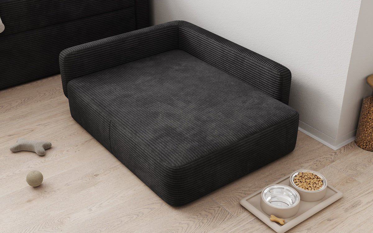 Lit pour chien BelloCouch 80 × 100 cm en Côtelé