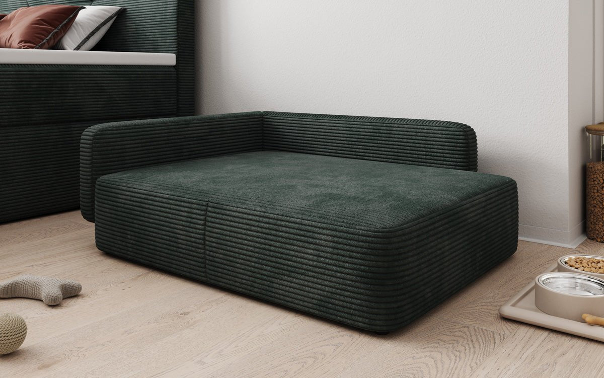 Lit pour chien BelloCouch 80 × 100 cm en Côtelé