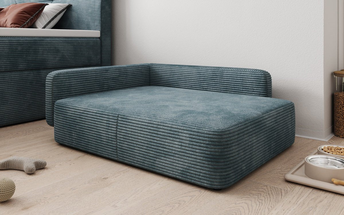 Lit pour chien BelloCouch 80 × 100 cm en Côtelé