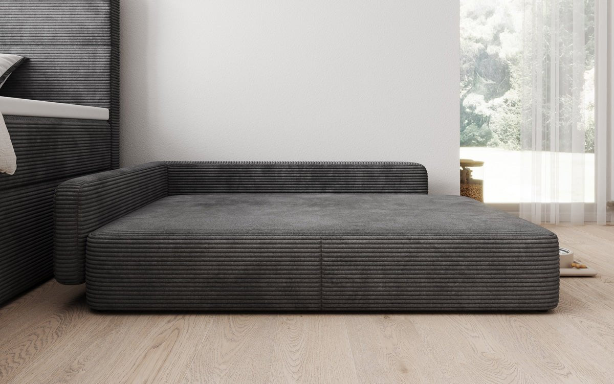 Dog bed BelloCouch 100 × 120 cm in Corduroy