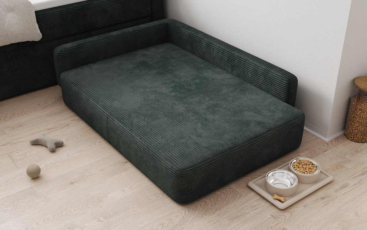 Dog bed BelloCouch 100 × 120 cm in Corduroy