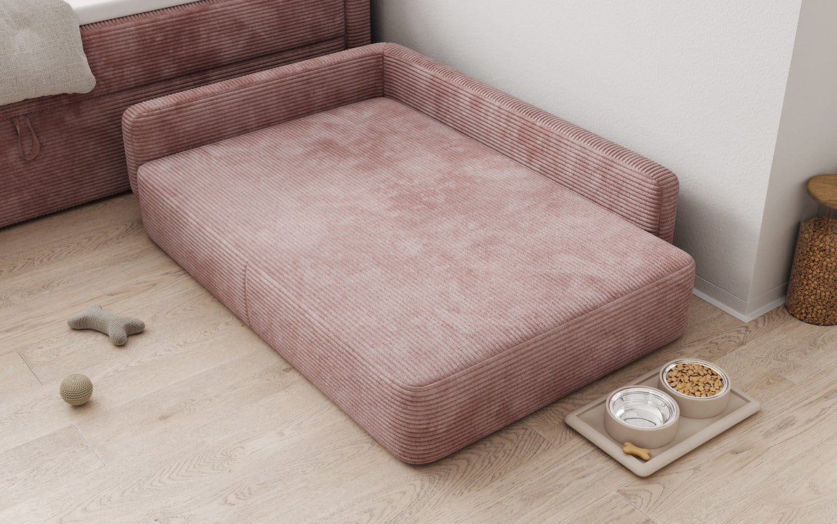 Dog bed BelloCouch 100 × 120 cm in Corduroy