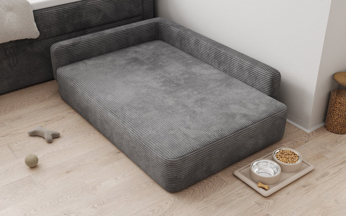 Dog bed BelloCouch 100 × 120 cm in Corduroy