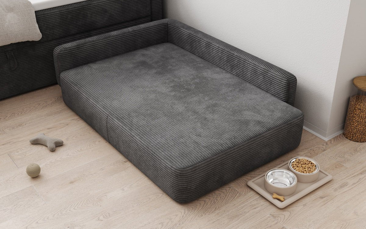 Dog bed BelloCouch 100 × 120 cm in Corduroy