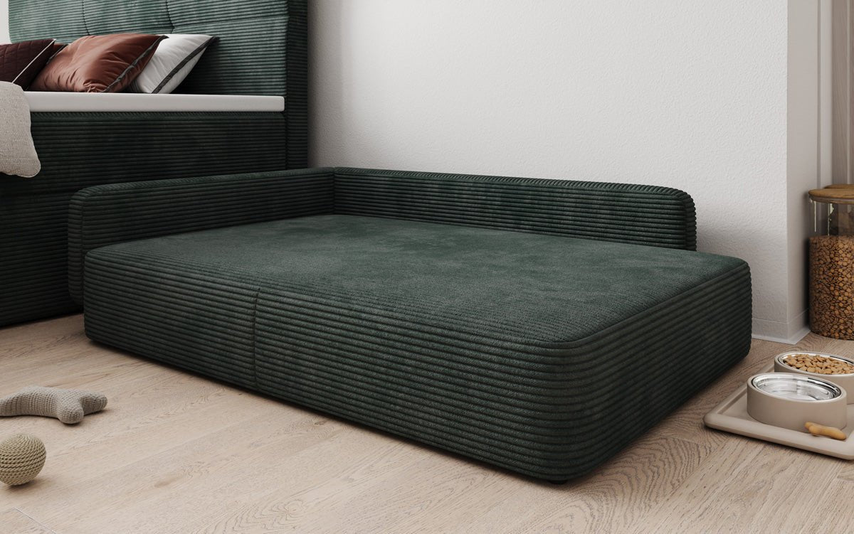 Dog bed BelloCouch 100 × 120 cm in Corduroy