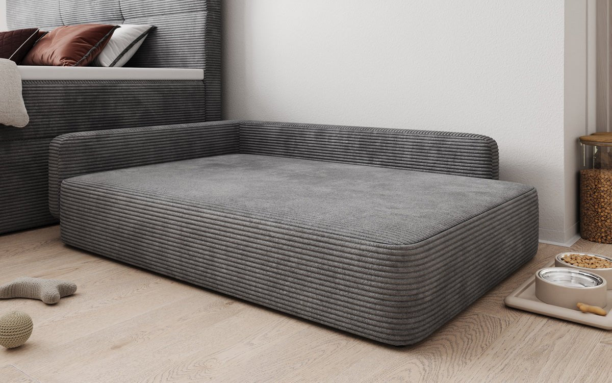 Dog bed BelloCouch 100 × 120 cm in Corduroy