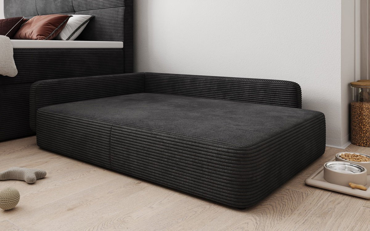 Dog bed BelloCouch 100 × 120 cm in Corduroy
