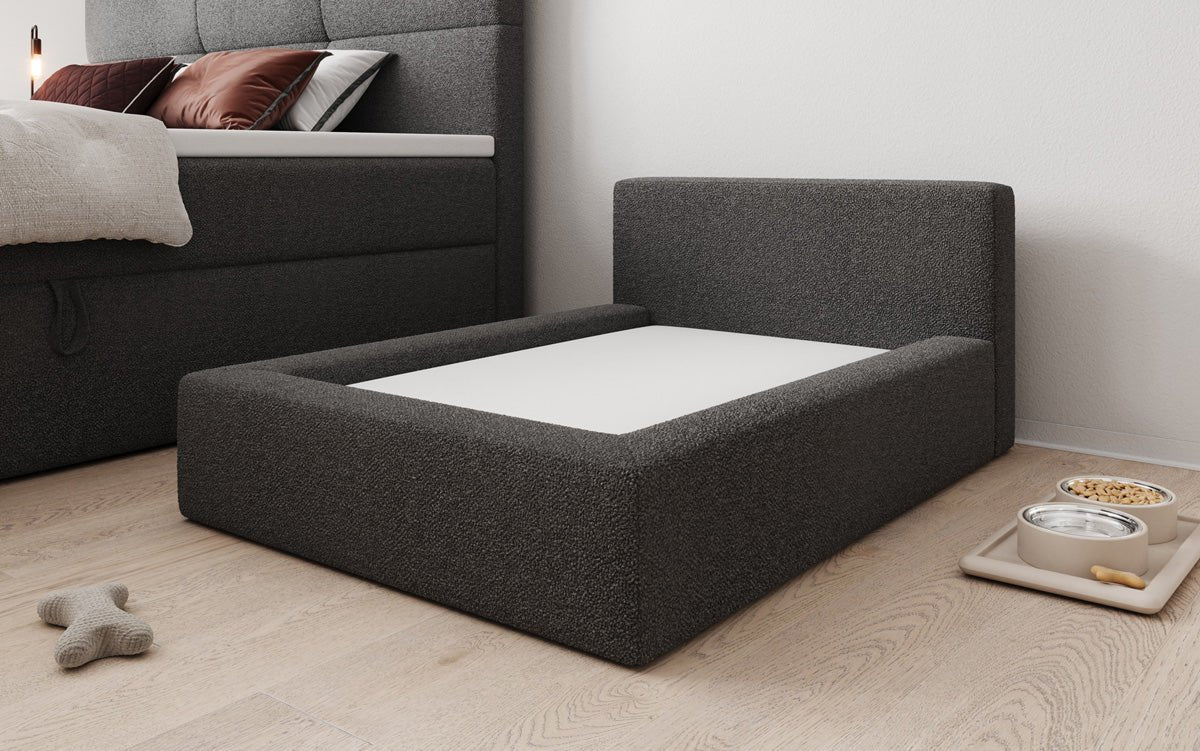 Hundebett LupoLounge 110 × 80 cm in Bouclé