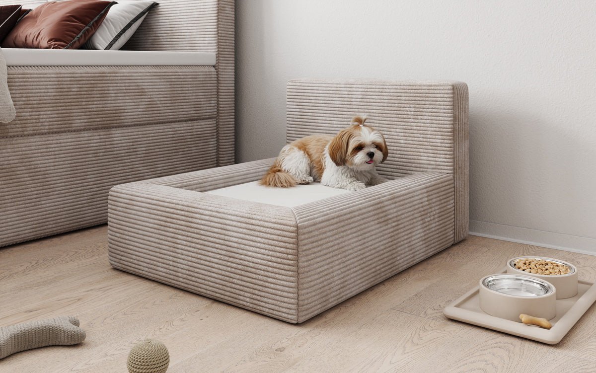 Panier pour chien LupoLounge 80 × 60 cm en Côtelé