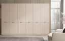 Moduro Faro – Three-Module Designer Wardrobe with Textured MDF Front