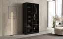 Moduro Luno – Designer Wardrobe with Glass Front and LED Interior Lighting