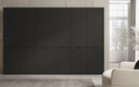 Moduro Faro – Three-Module Designer Wardrobe with Textured MDF Front