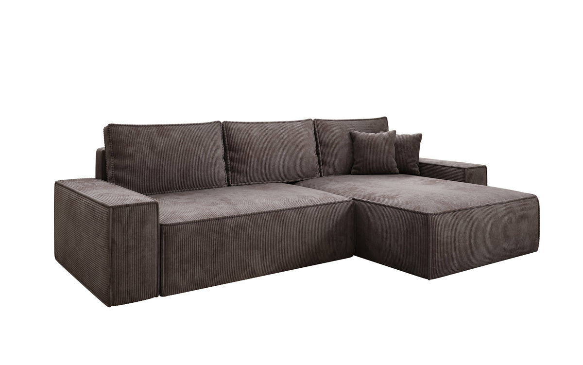 Designer Sofa Lunaro mat Schloof- an Zesummeklappfunktioun a Cord