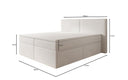 Box spring bed Ophelia with drawers in velvet