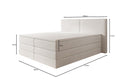 Lit boxspring Ophelia avec rangement relevable en velours