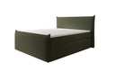 Boxspringbett Liana II mit hochklappbarem Stauraum in Teddy Bouclé