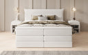 Box spring bed Liana with lift-up storage in velvet