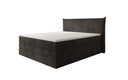 Boxspringbett Liana mat héichklappbarem Stauraum an Cord