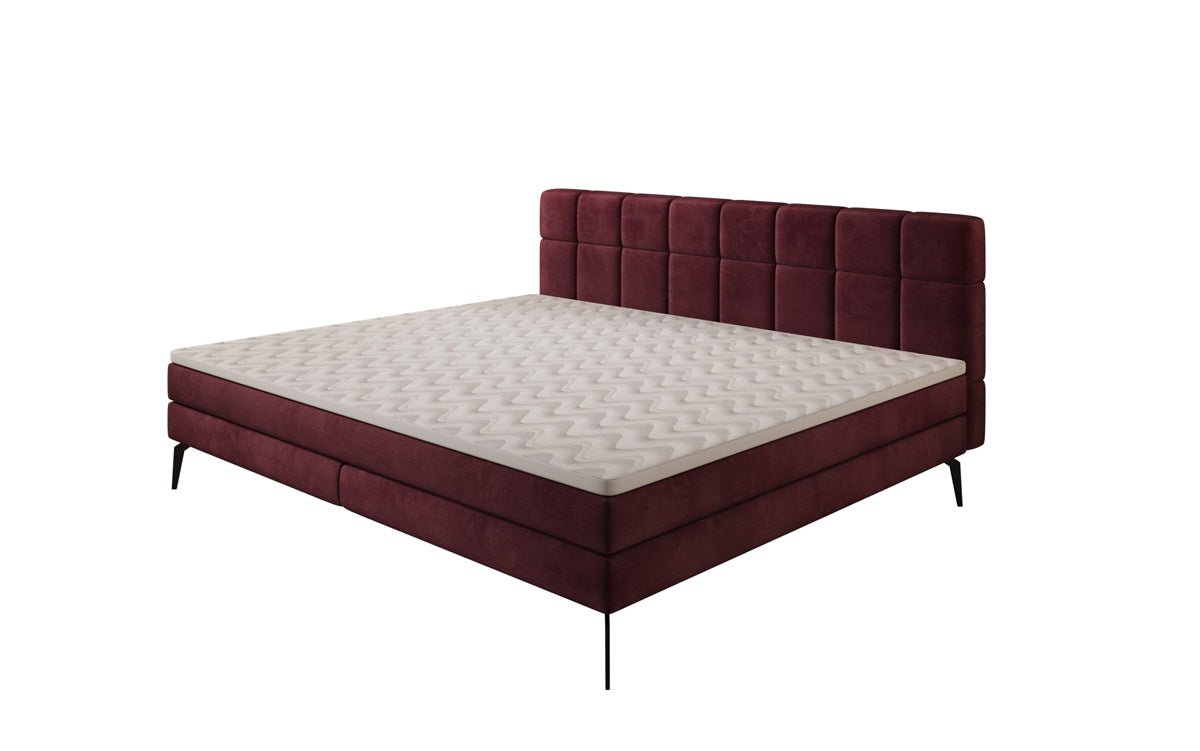 Famillje Boxspringbett Savona – 220/240x200 a Samt