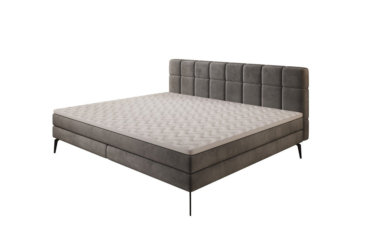 Famillje Boxspringbett Savona – 220/240x200 a Samt
