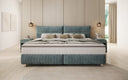 Familien Boxspringbett Aurelio in 220/240x200 in Cord