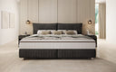 Familien Boxspringbett Aurelio in 220/240x200 in Cord