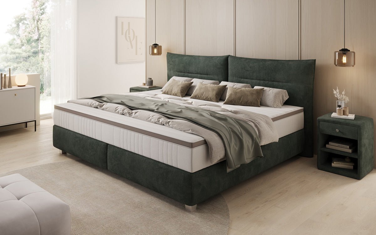 Famill Boxspringbett Aurelio a 220/240x200 a Cord