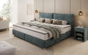 Familien Boxspringbett Aurelio in 220/240x200 in Cord