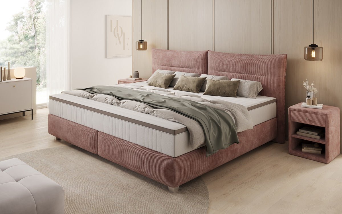 Famill Boxspringbett Aurelio a 220/240x200 a Cord